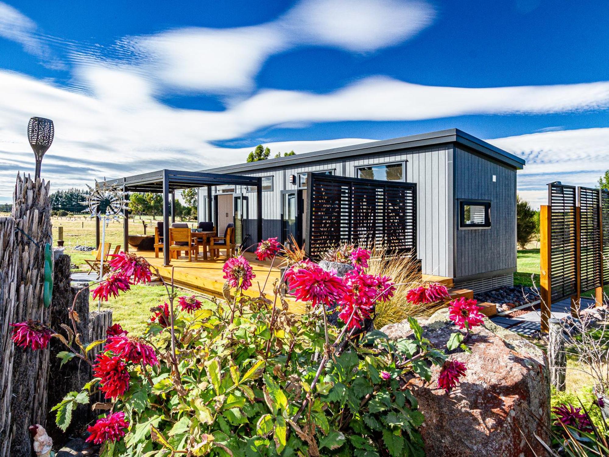 Mangateitei Views - Rangataua Tiny Home Ohakune Buitenkant foto
