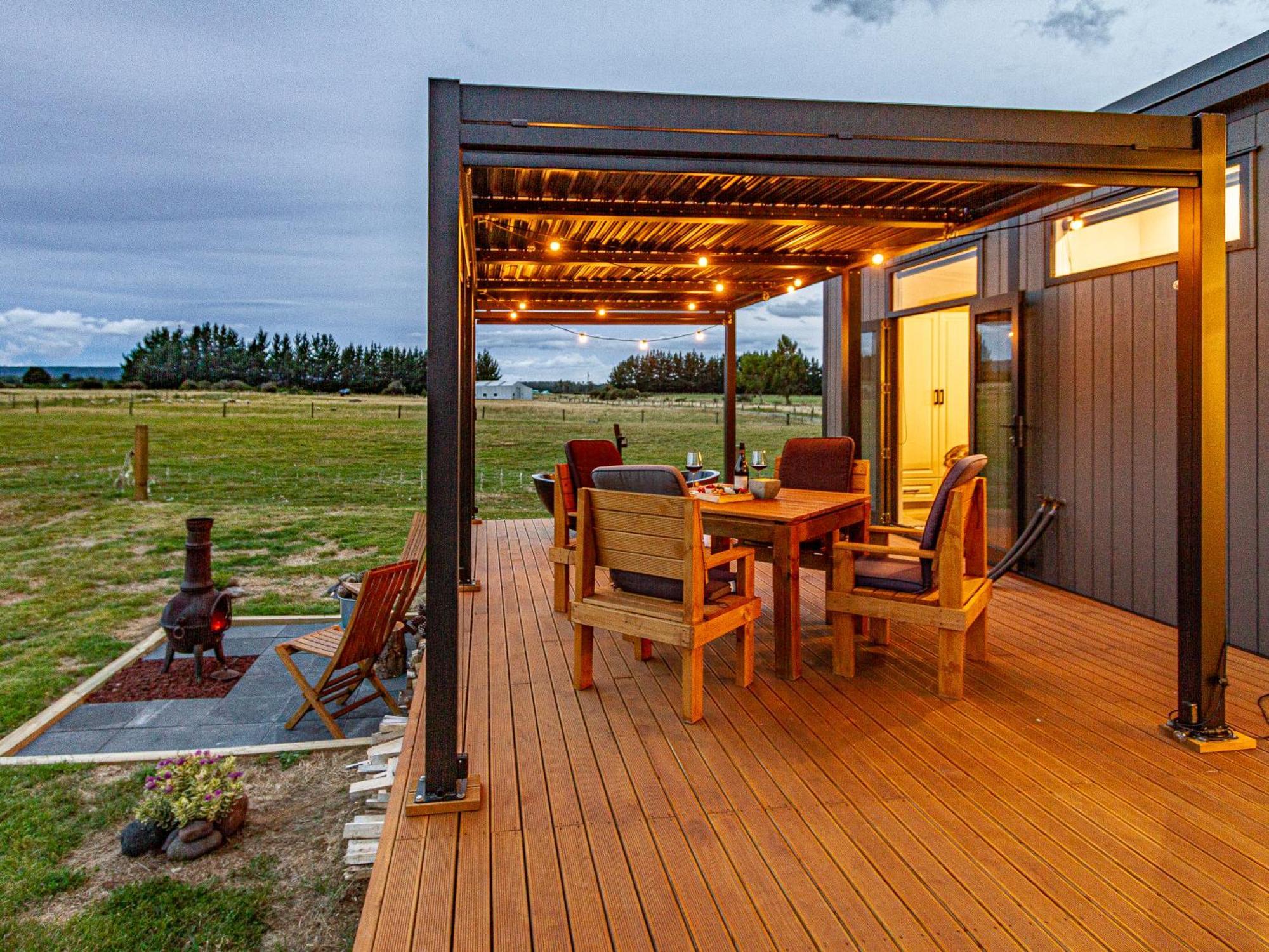 Mangateitei Views - Rangataua Tiny Home Ohakune Buitenkant foto