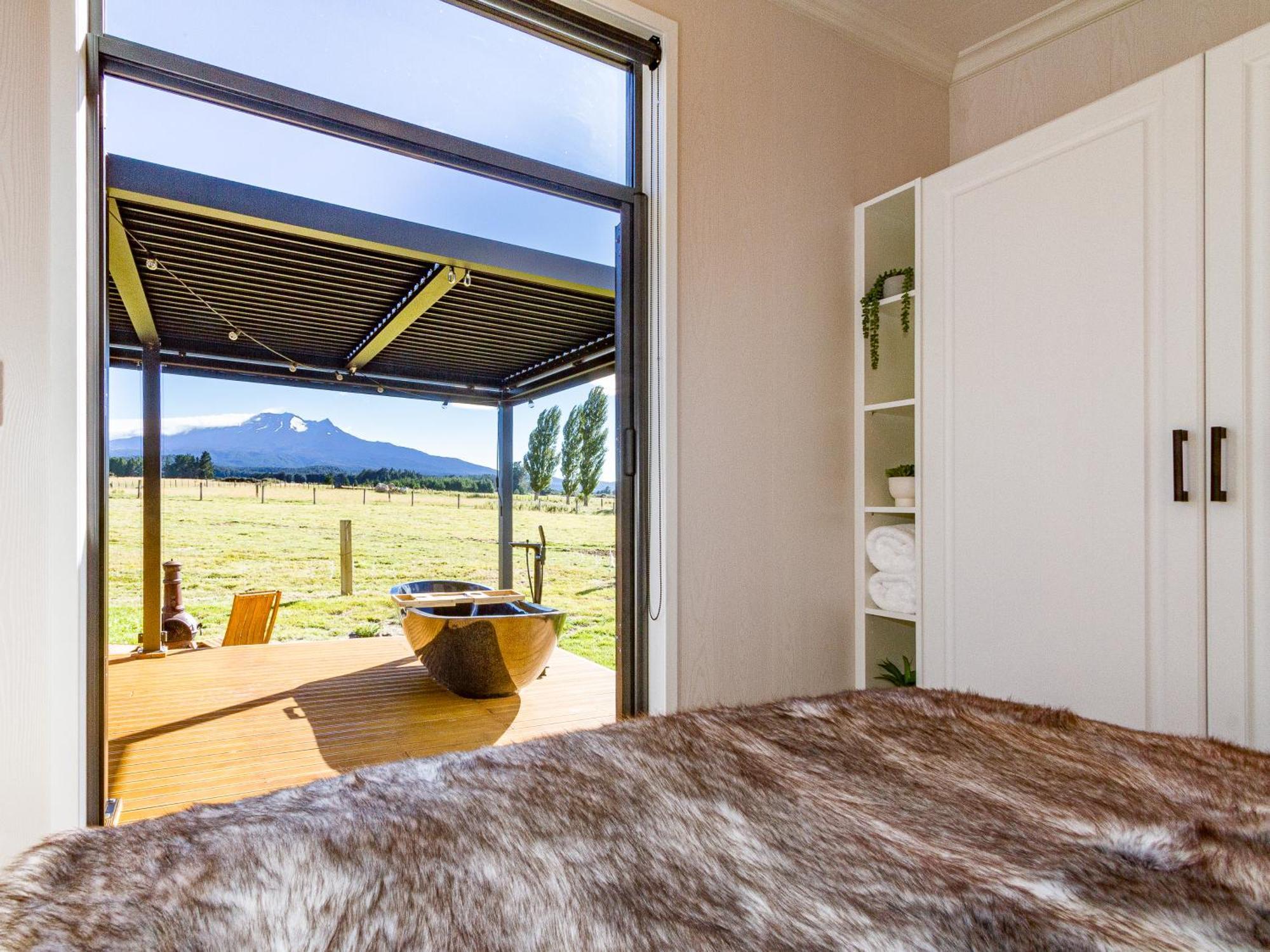 Mangateitei Views - Rangataua Tiny Home Ohakune Buitenkant foto