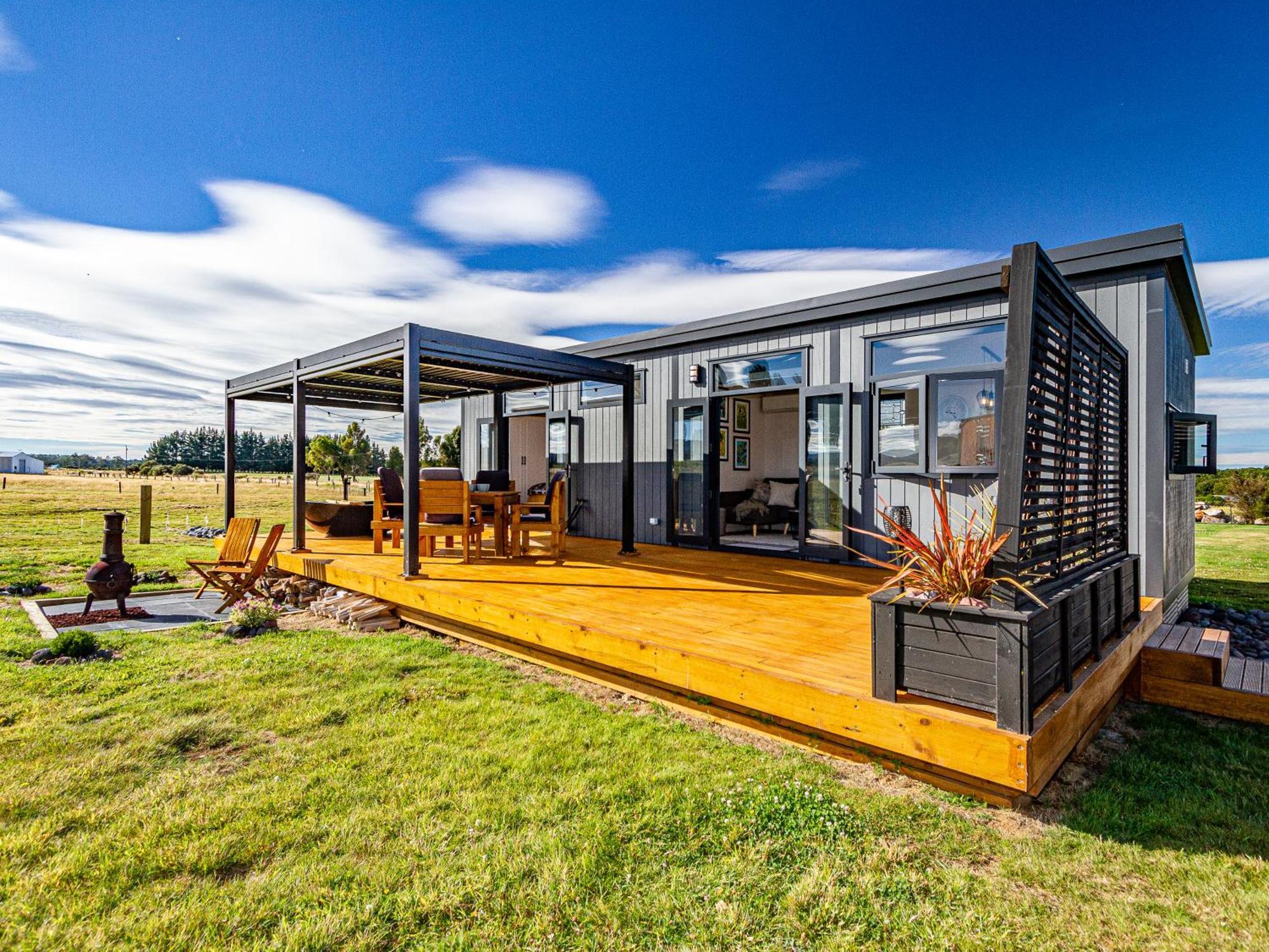 Mangateitei Views - Rangataua Tiny Home Ohakune Buitenkant foto